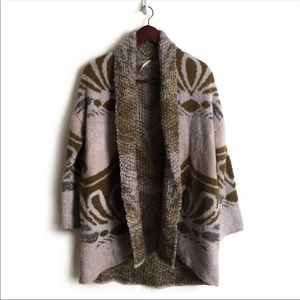 Free People oversized cardigan small